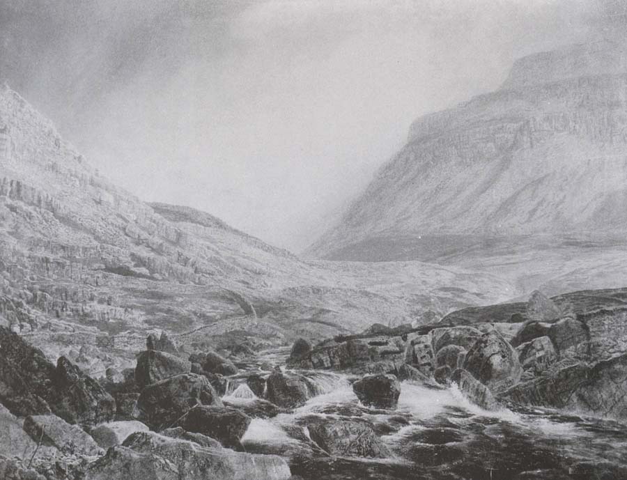 Ingleborough from under White Scar